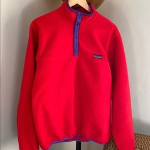 Patagonia fleece pull over